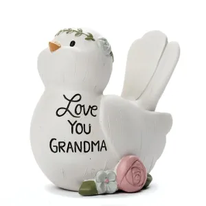 Graceful Sentiments Bird - Grandma Decorative Mirror,Home Decor Mirror