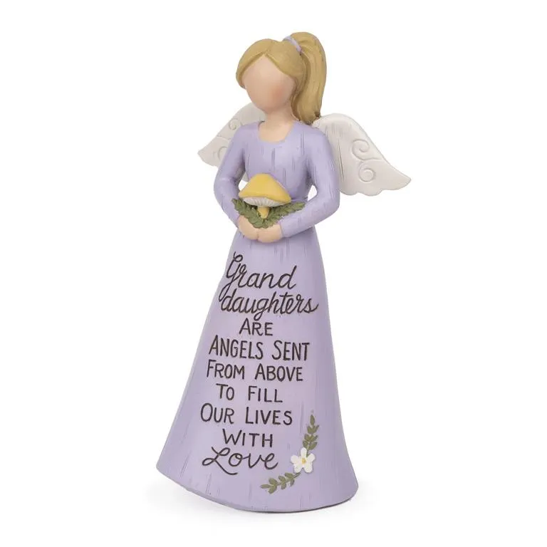 Graceful Sentiments Granddaughter Angel - Fill Our Lives With Love Decorative Mirror,Home Decor Mirror