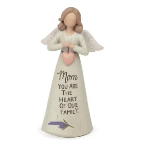Graceful Sentiments Mom Angel - Heart Of Our Family Decorative Mirror,Home Decor Mirror