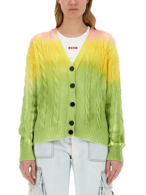 Gradient Design Cardigan
