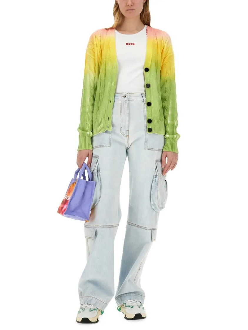 Gradient Design Cardigan