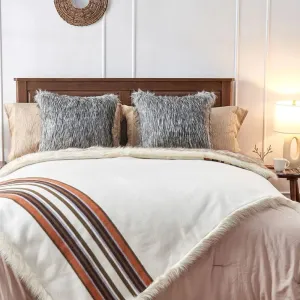 Grand Canyon Snow Faux Fur Blanket - 2 Sizes pillow inserts, mattress pad