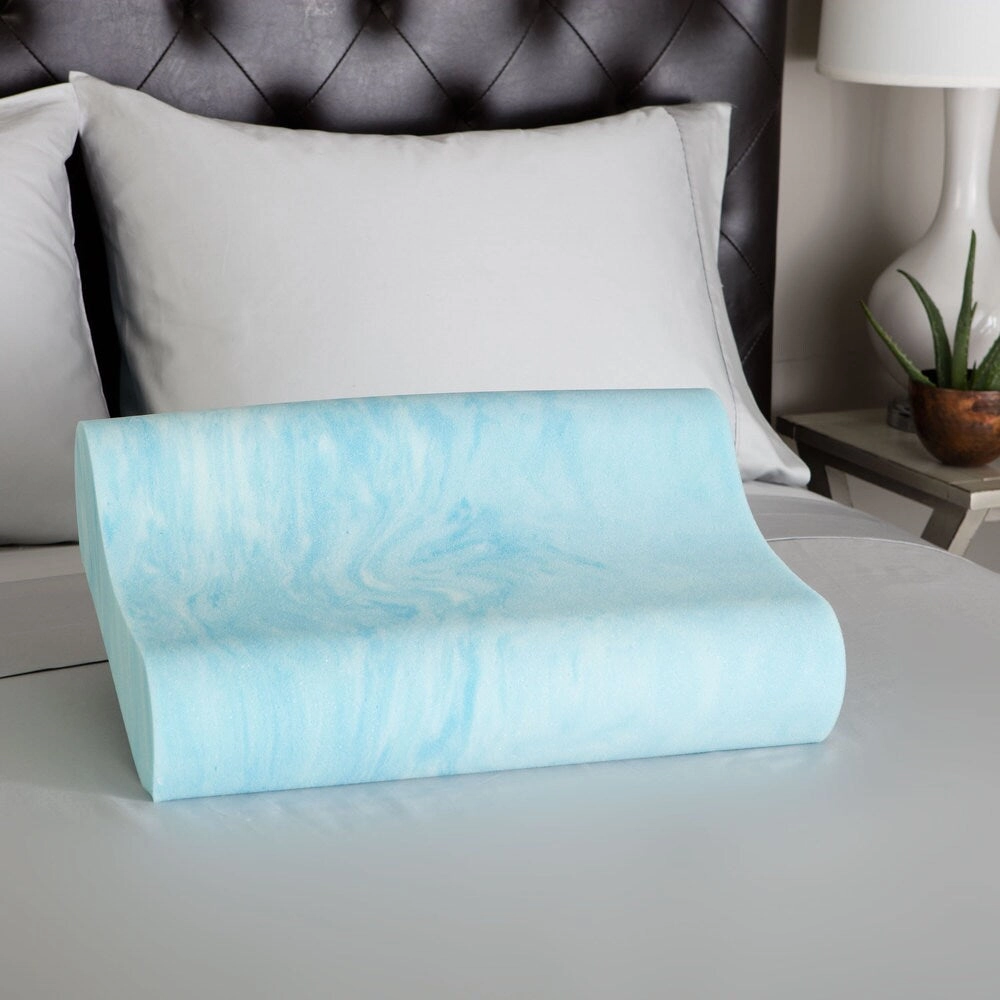 Grande Hotel Collection Gel Memory Foam Contour Pillow