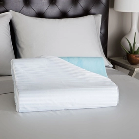 Grande Hotel Collection Gel Memory Foam Contour Pillow pillows,bed pillow,sleeping cushion