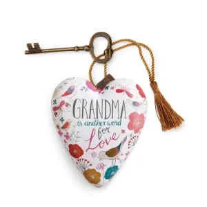 Grandma is Another Word for Love Art Heart By Demdaco Decorative Mirror,Home Decor Mirror