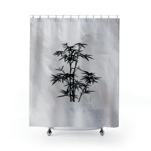 Gray Bamboo Shower Curtain Lighting,Home Lighting