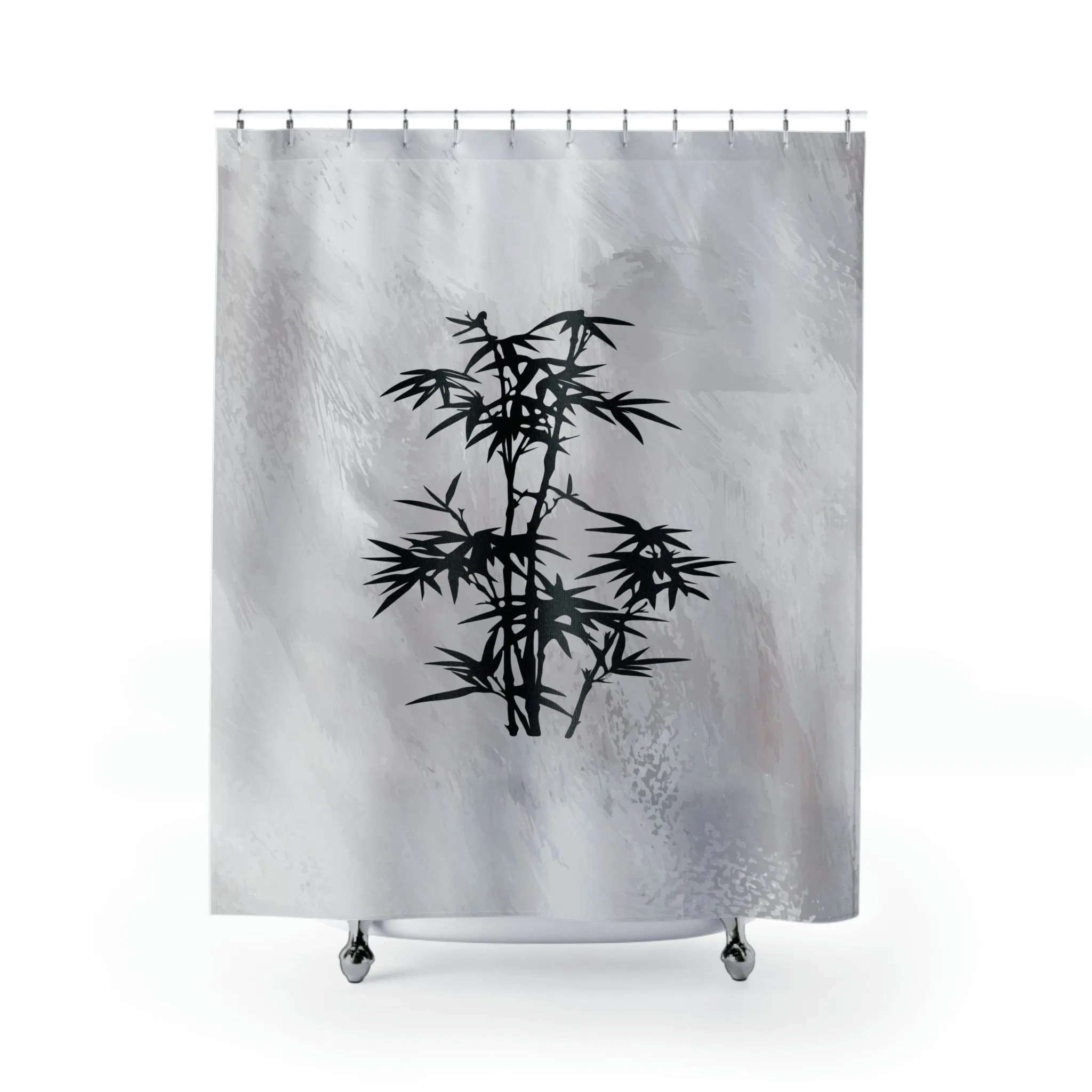 Gray Bamboo Shower Curtain Lighting,Home Lighting