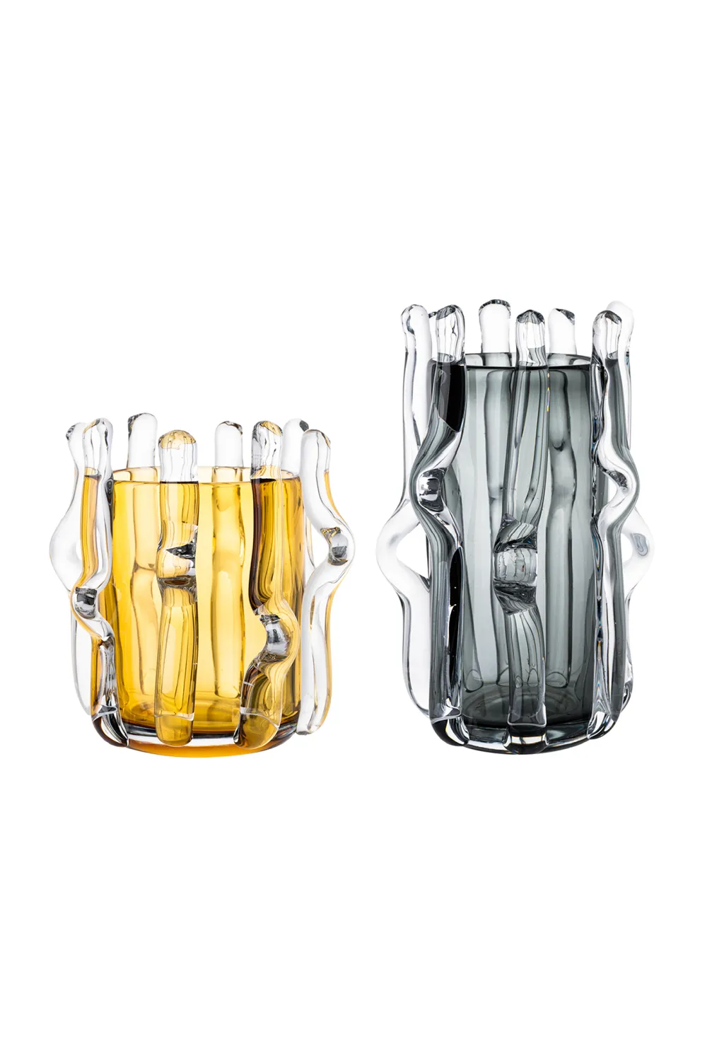 Gray Glass Vase L | Liang & Eimil Aura