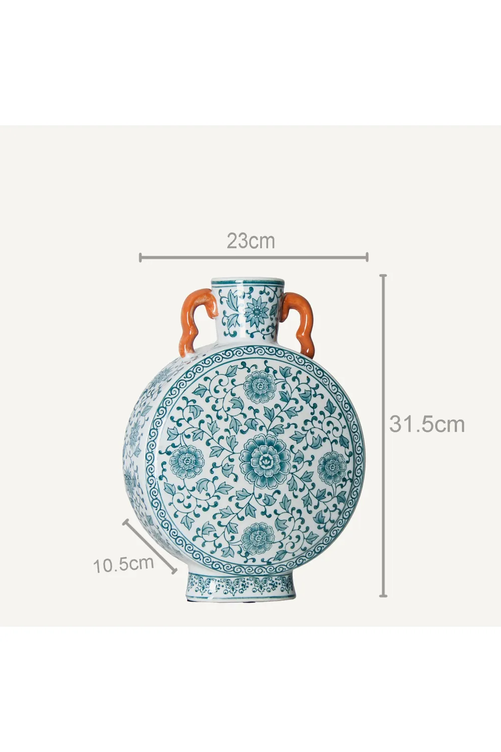 Green Foliage Ceramic Vase | Vical Home Plitz
