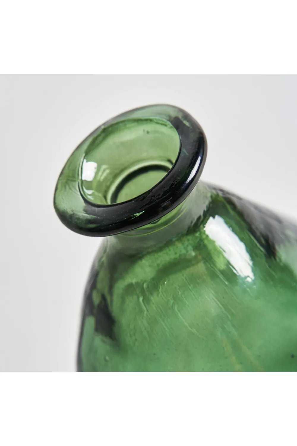 Green Glass Vase | Vical Home Aike