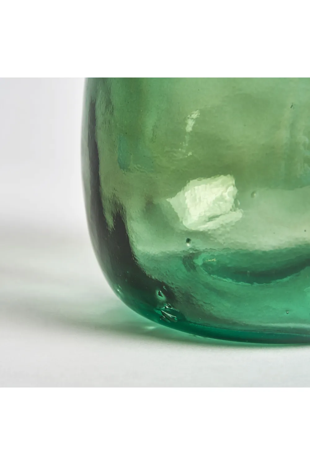 Green Glass Vase | Vical Home Aike