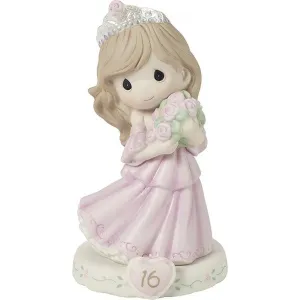 Growing In Grace Age 16 Brunette Girl Figurine Decorative Mirror,Home Decor Mirror