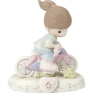 Growing In Grace Age 6 Brunette Girl Figurine Decorative Mirror,Home Decor Mirror