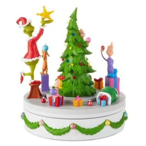 Hallmark Dr. Seuss's How the Grinch Stole Christmas! Musical Figurine With Light and Motion Decorative Mirror,Home Decor Mirror