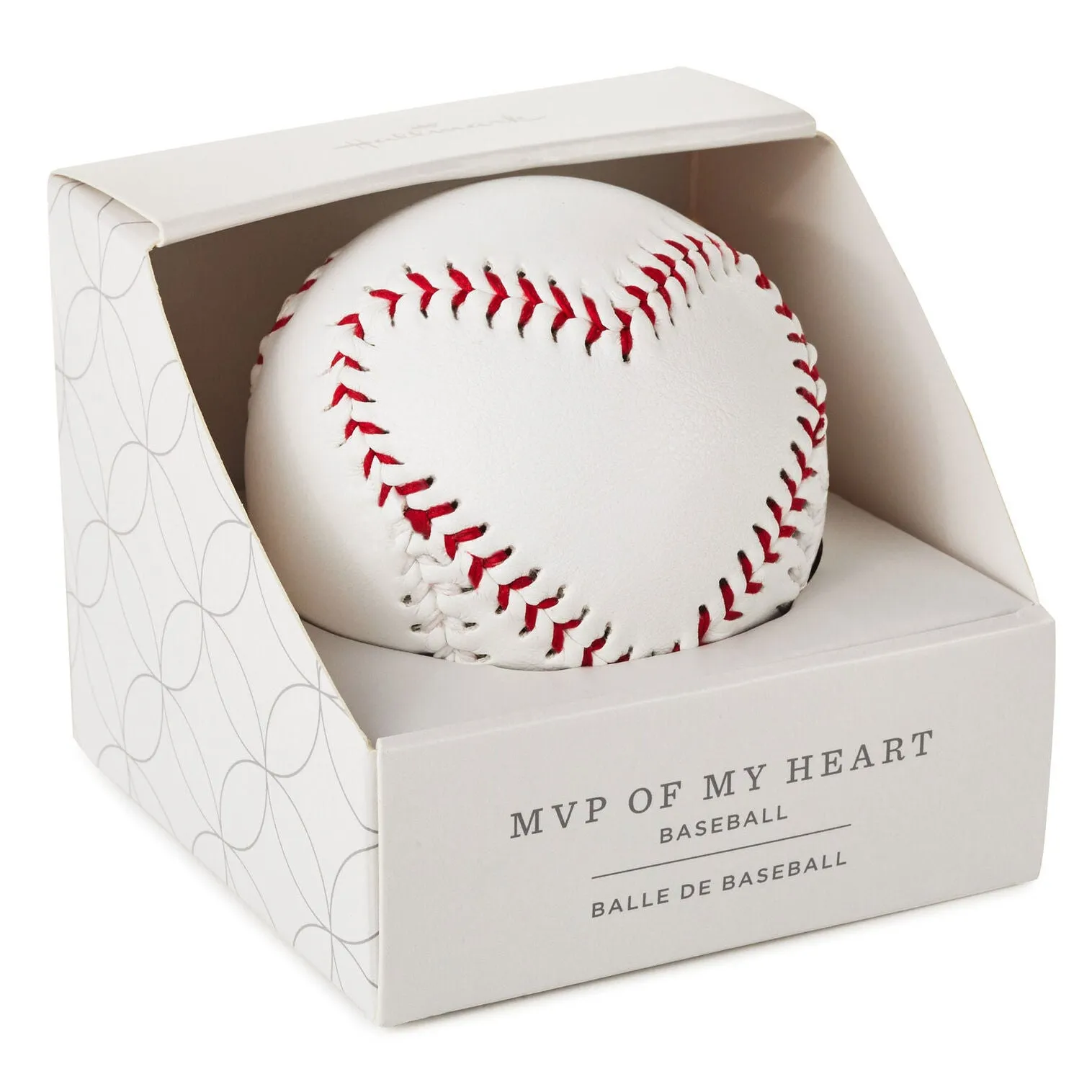 Hallmark MVP of My Heart Baseball in Gift Box Decorative Mirror,Home Decor Mirror