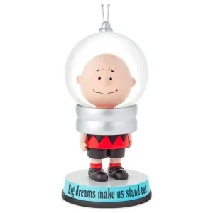 Hallmark Peanuts Charlie Brown Big Dreams Make Us Stand Out Figurine Water Globe Decorative Mirror,Home Decor Mirror