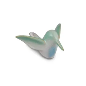 Hallmark Sculpted Blue and Green Hummingbird Figurine, 1.75" Decorative Mirror,Home Decor Mirror