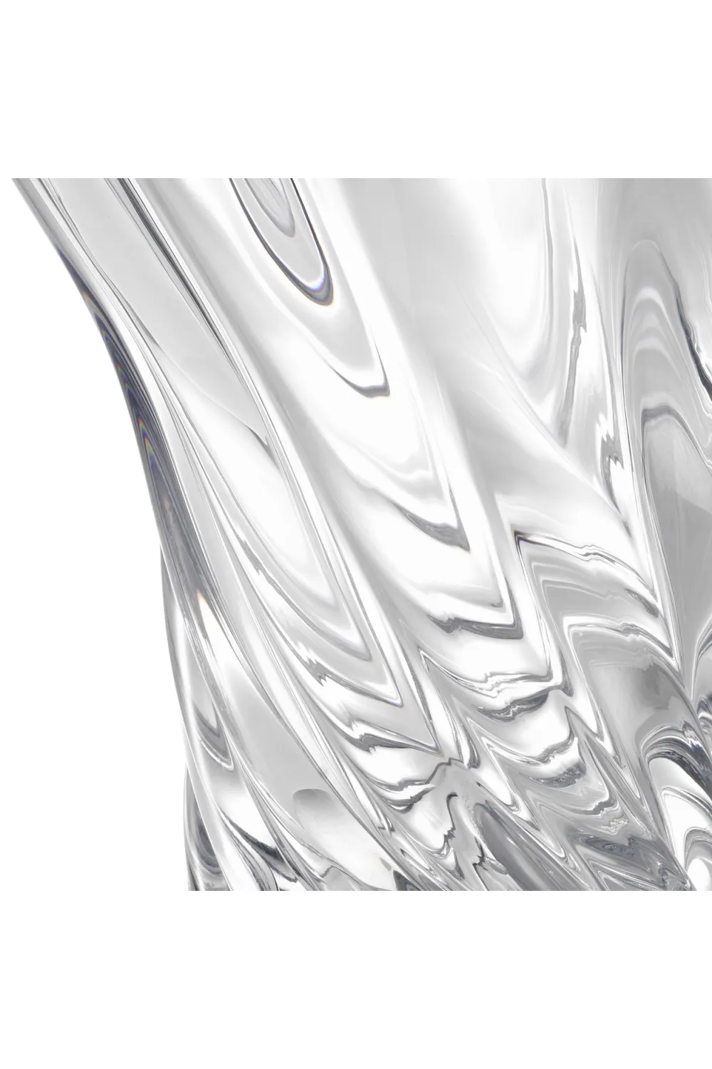 Hand-Blown Clear Glass Vase | Eichholtz Angelia