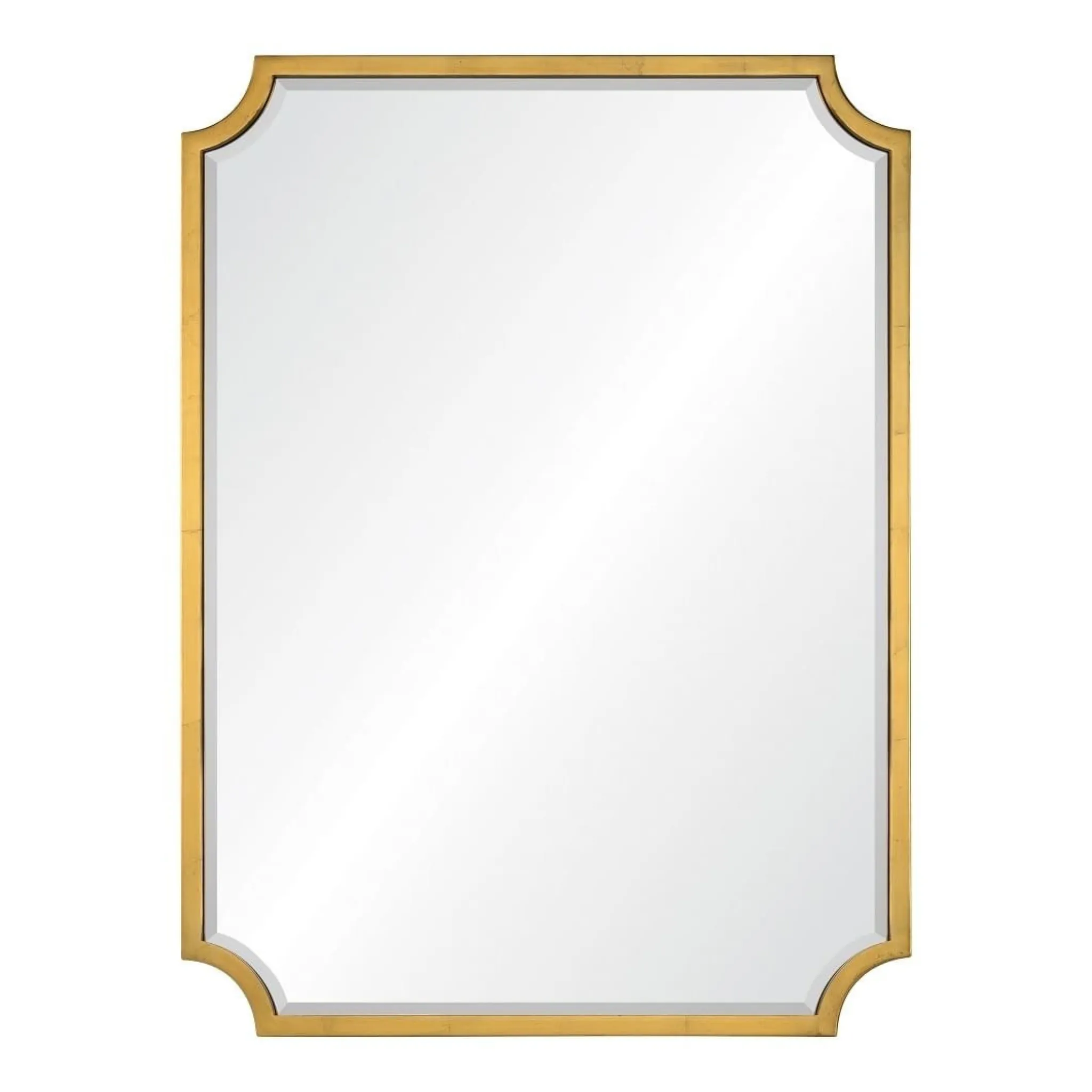 Hand Welded Iron Burnished Gold Leaf  Curved Corner Framed  Wall Mirror Cutting Board,Kitchen Board