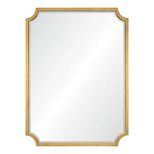 Hand Welded Iron Burnished Gold Leaf  Curved Corner Framed  Wall Mirror Cutting Board,Kitchen Board