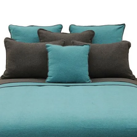 Handmade Solid Color Pillow Shams exotic cowhide rug, leather rug