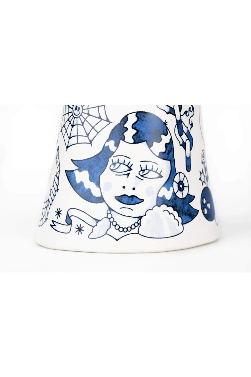 Handpainted Ceramic Fist Vase | Bold Monkey Liberty Matters