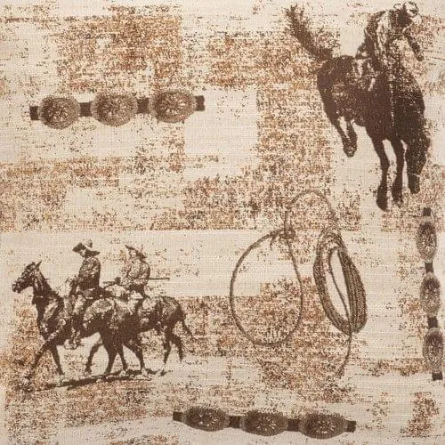 Hank Western Bed Scarf & Pillow