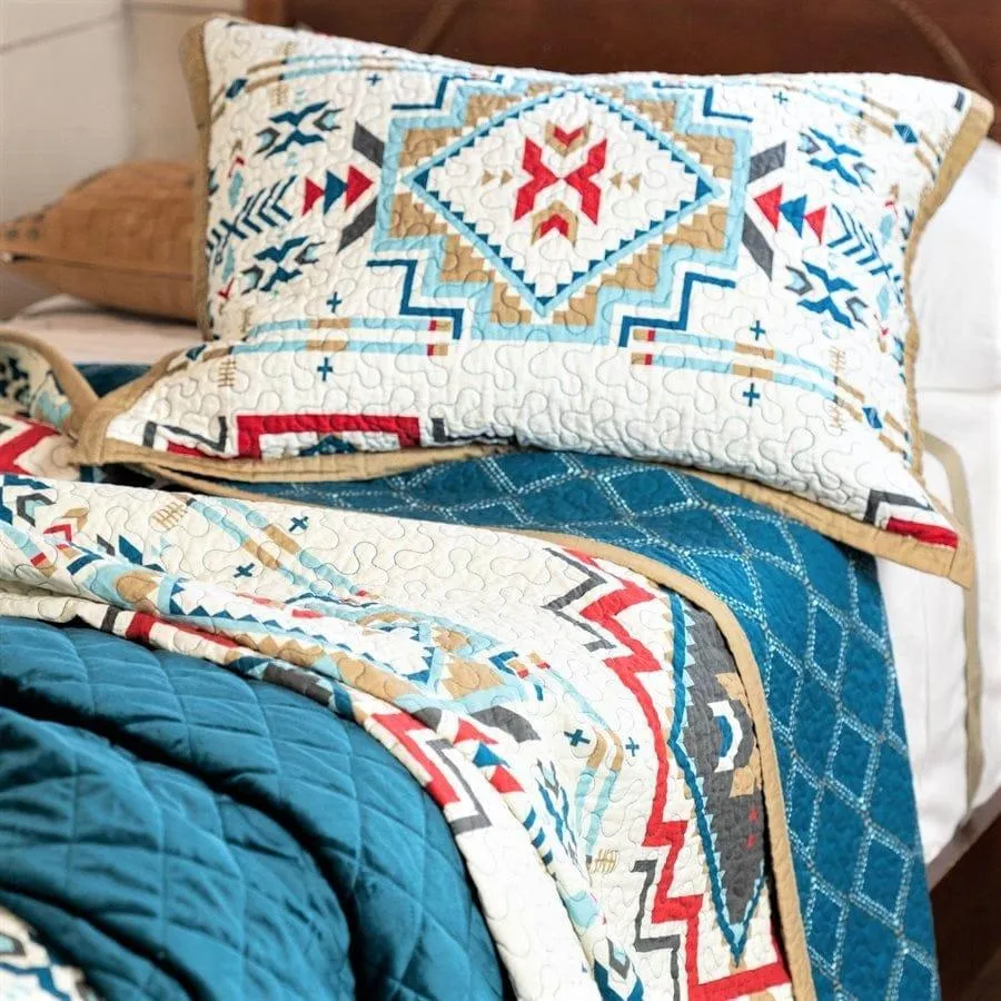 Happy Canyon Reversible Quilt Set