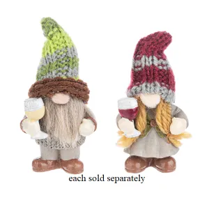 Happy Hour Wine Gnome Token Charm Decorative Mirror,Home Decor Mirror