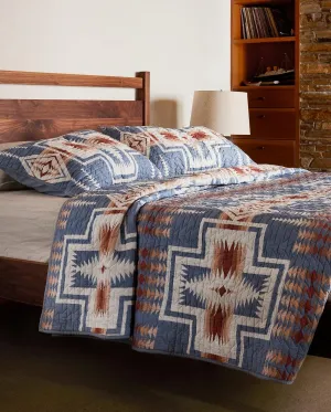 Harding Blues Pendleton Coverlet Set bedding set, comforter set
