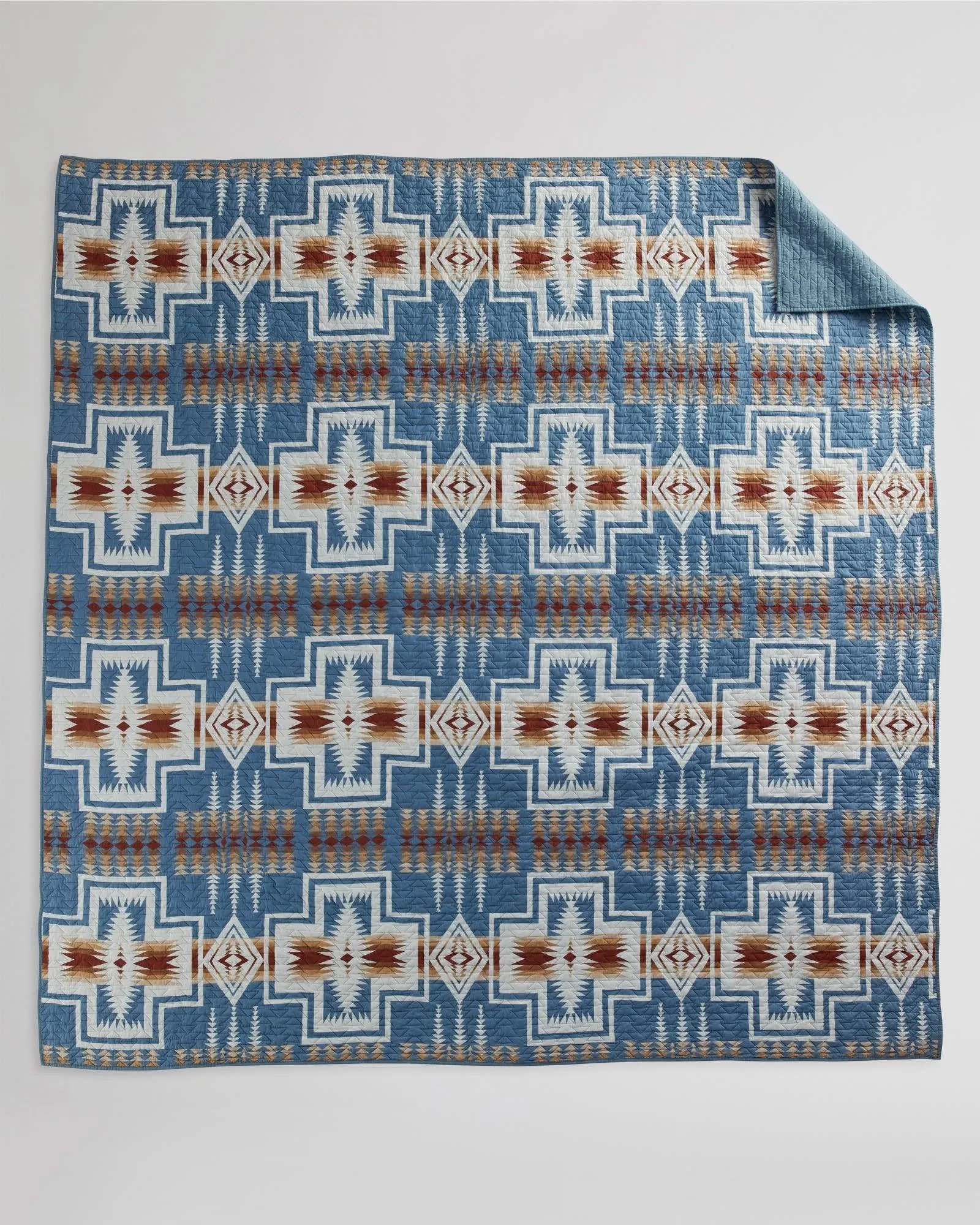 Harding Blues Pendleton Coverlet Set
