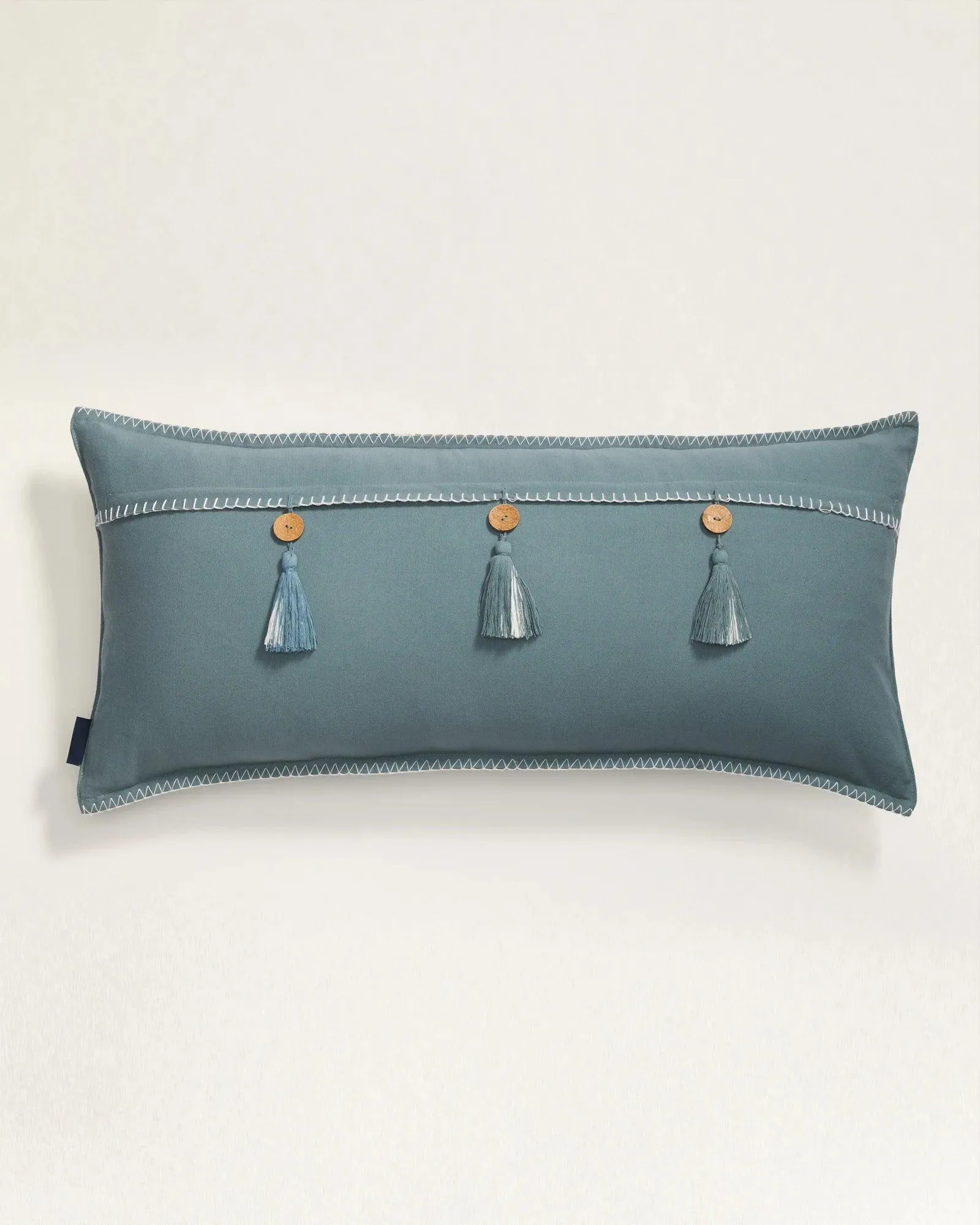Harding Embroidered Oblong Pillow