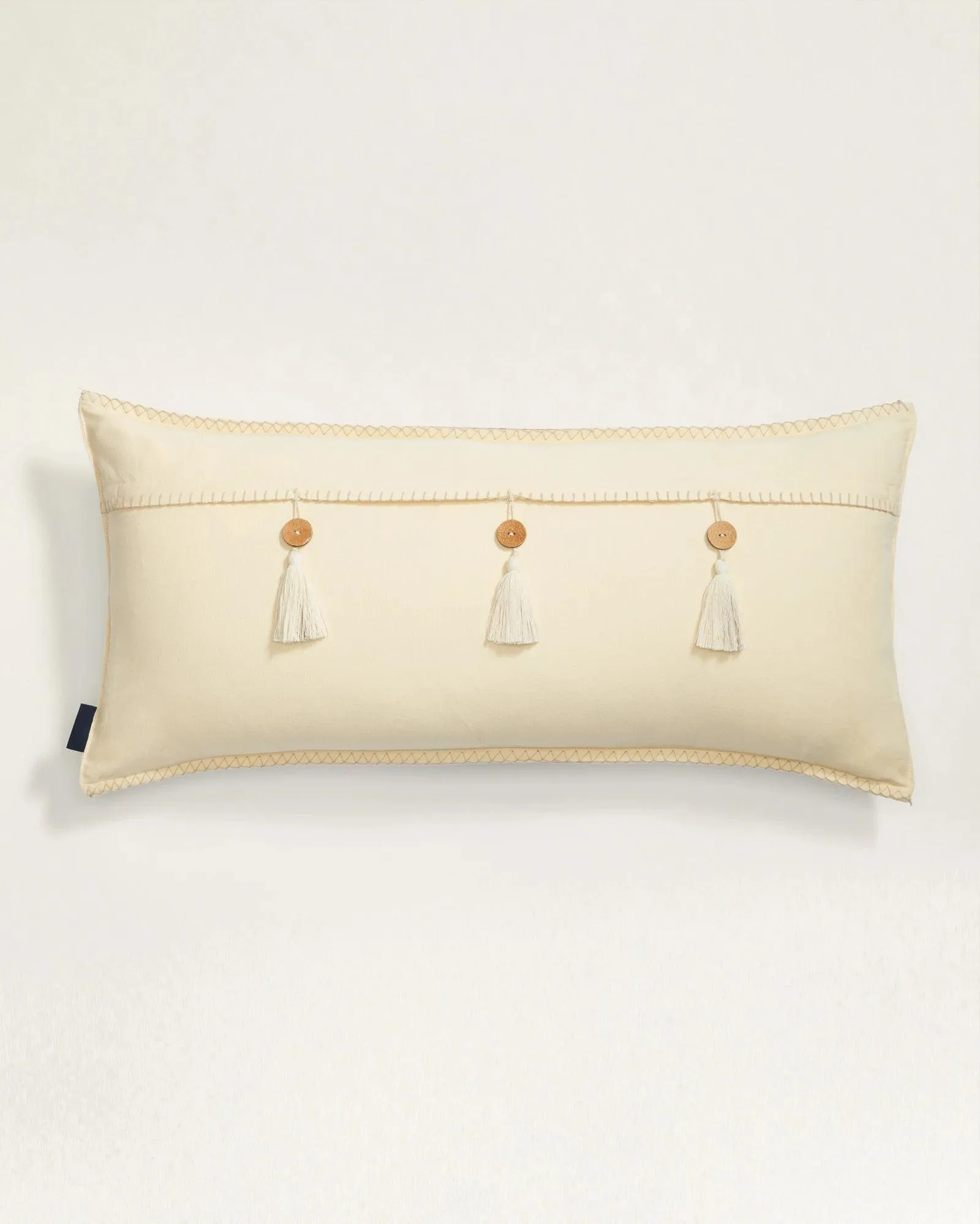 Harding Embroidered Oblong Pillow