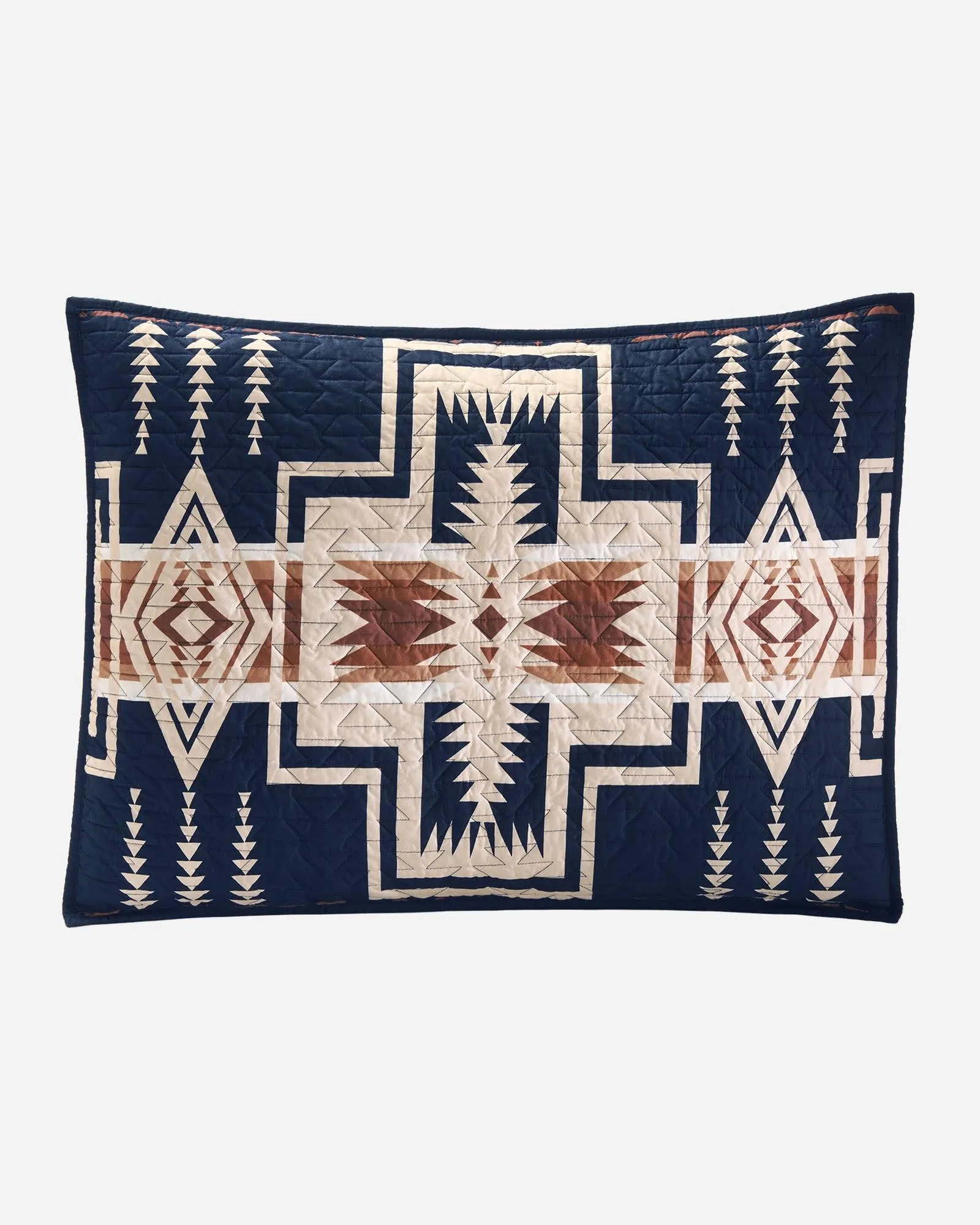 Harding Navy Coverlet Set