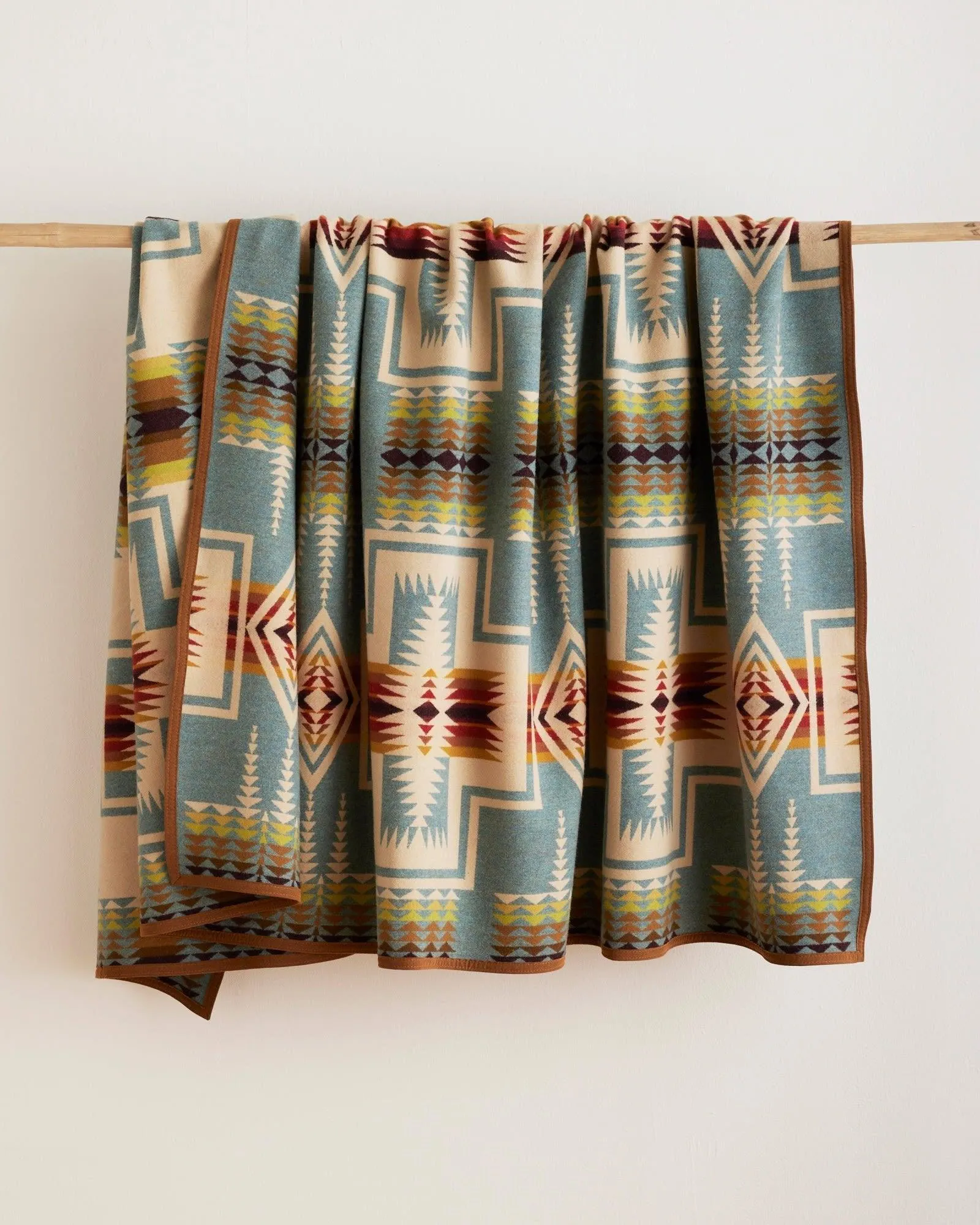 Harding Shale Pendleton Blanket bookcase, standing shelf
