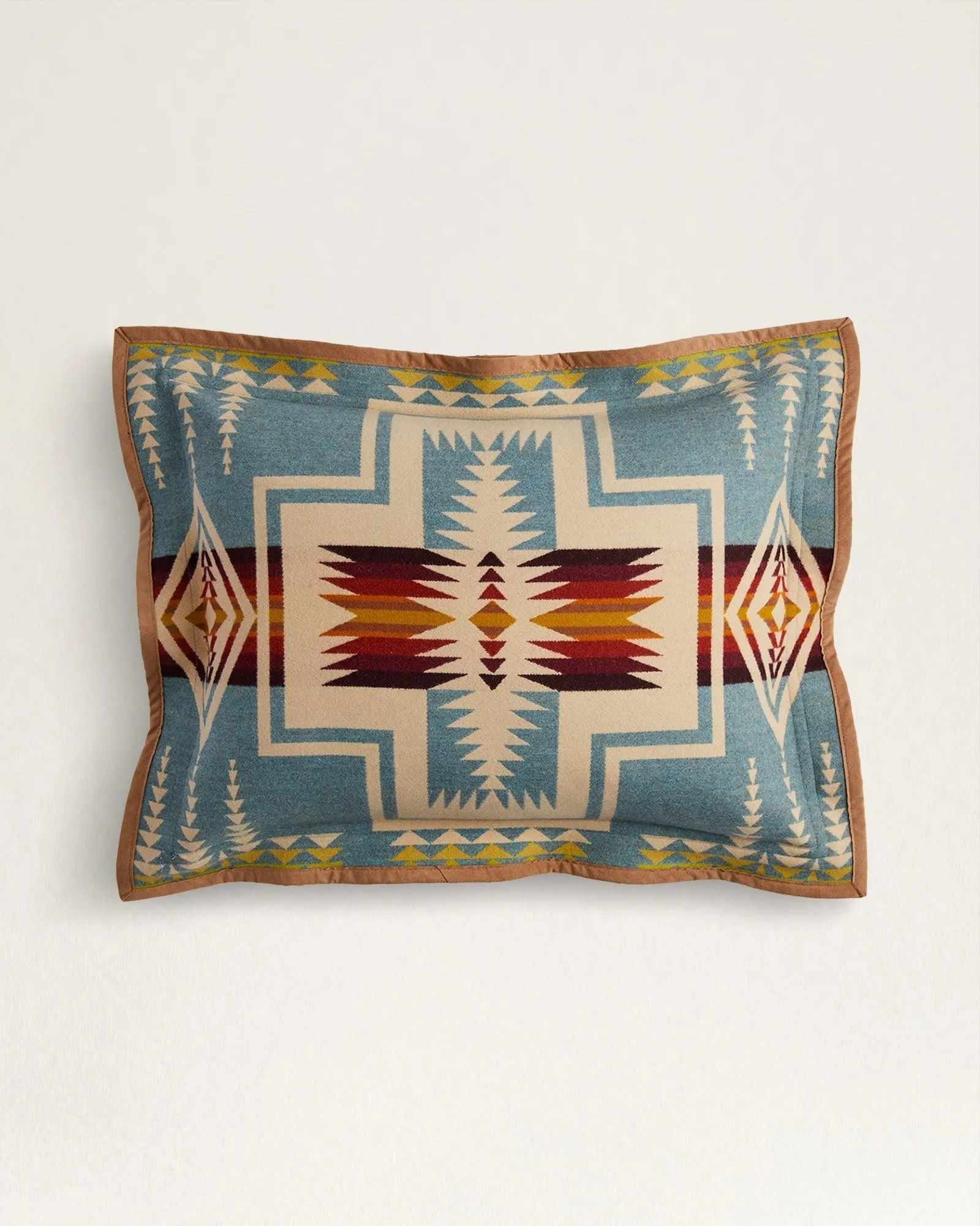Harding Shale Pendleton Pillow Sham exotic cowhide rug, leather rug