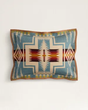 Harding Shale Pendleton Pillow Sham exotic cowhide rug, leather rug