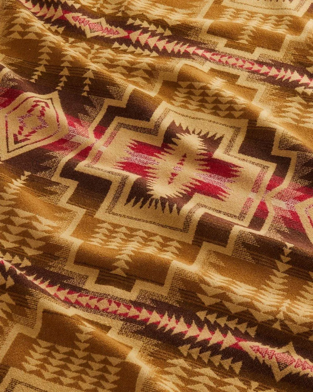 Harding Star Fringed Throw Blanket