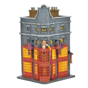 Harry Potter Village Weasleys' Wizard Wheezes Lighted Building by Department56 Decorative Mirror,Home Decor Mirror