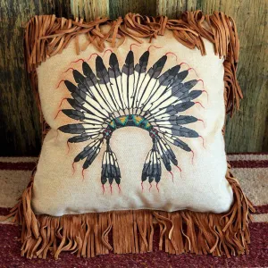 Headdress Throw Pillow storage cart, utility cart
