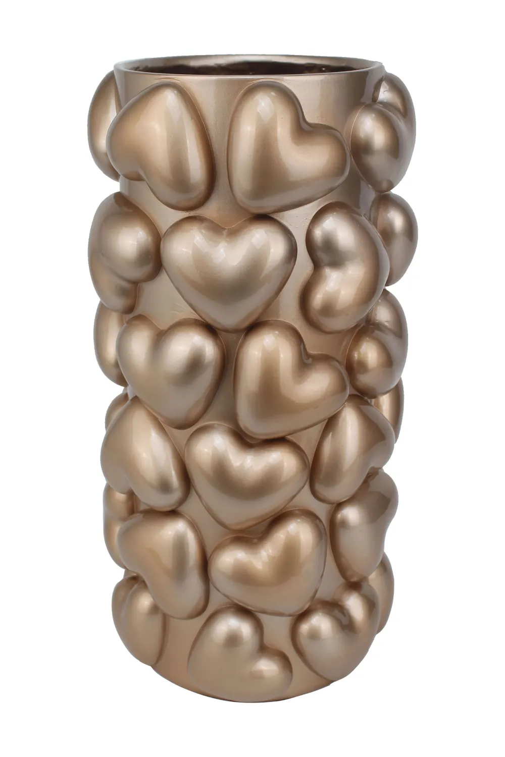 Heart Embellished Vase | OROA Ensy