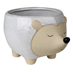 Hedgehog Cachepot, Ceramic Vase,Ceramic Vase