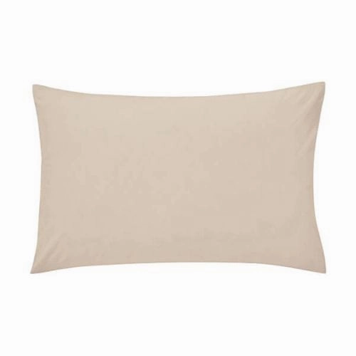 Helena Springfield Plain Dye Standard Pillowcase Stone Bedding,luxury bedding sets