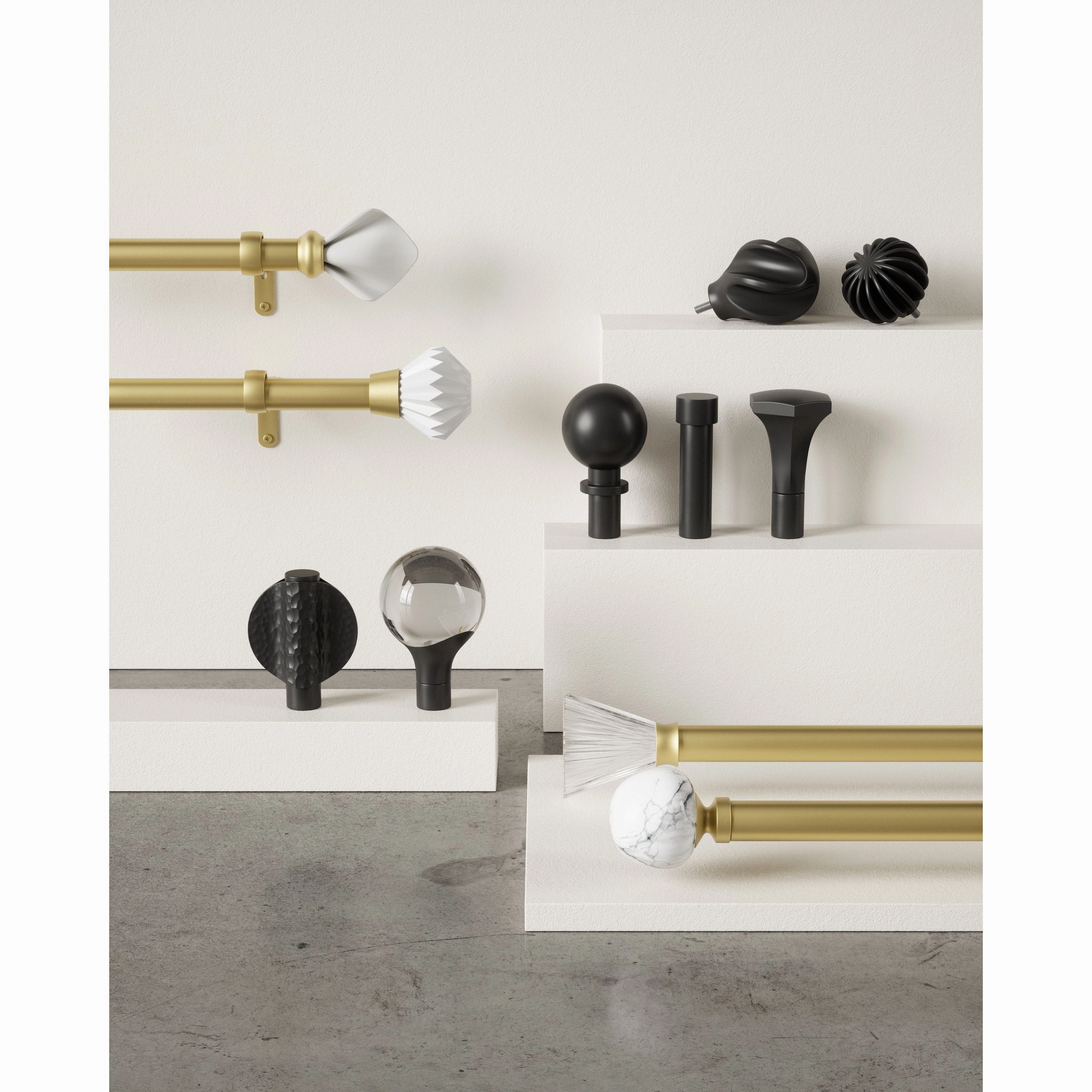 Helix Expandable Curtain Rod