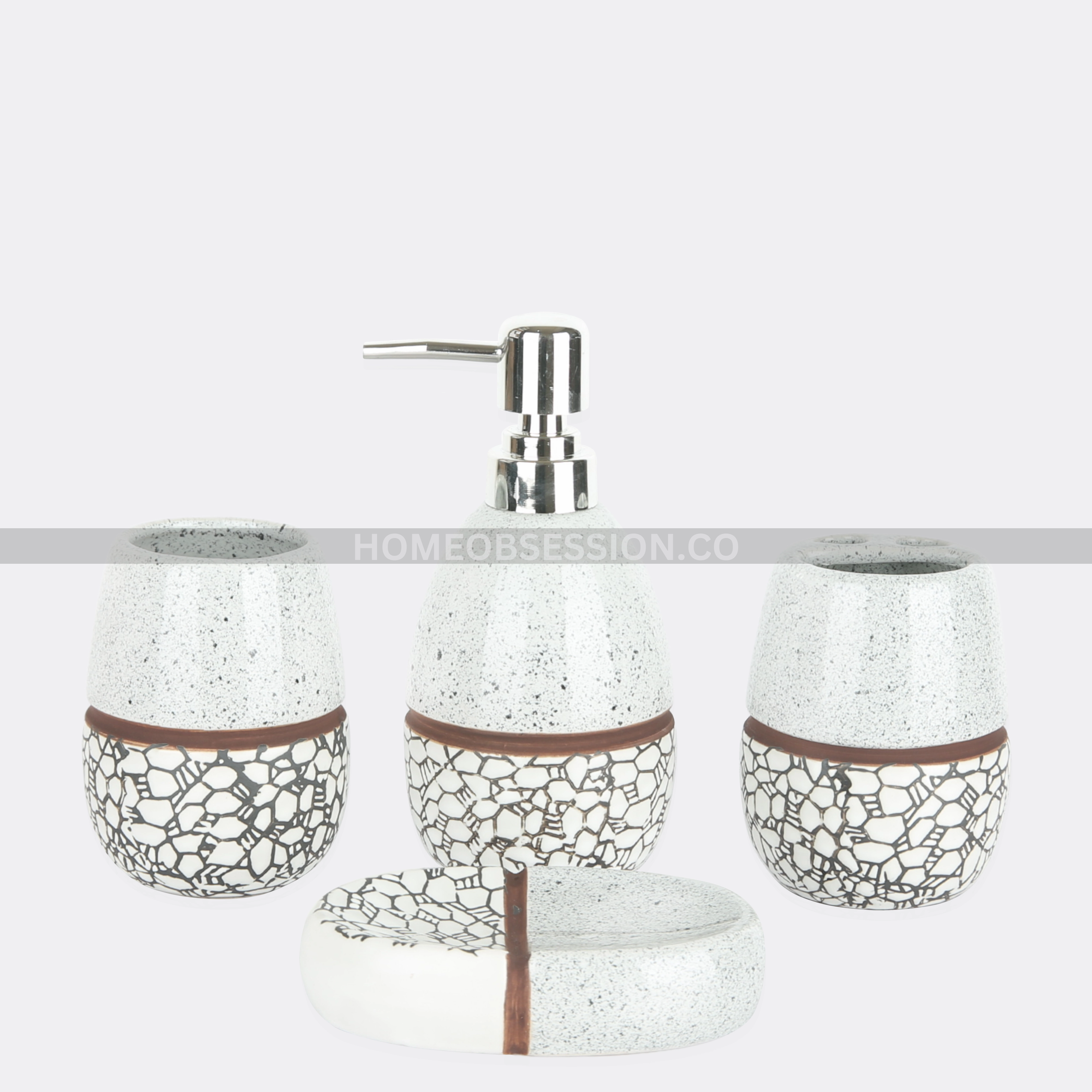 Hemisphere Bath Set Shower Curtain,Waterproof Curtain