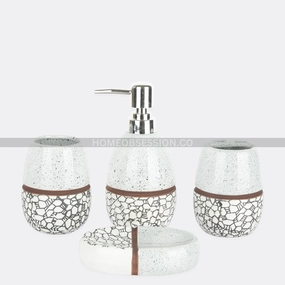 Hemisphere Bath Set Shower Curtain,Waterproof Curtain