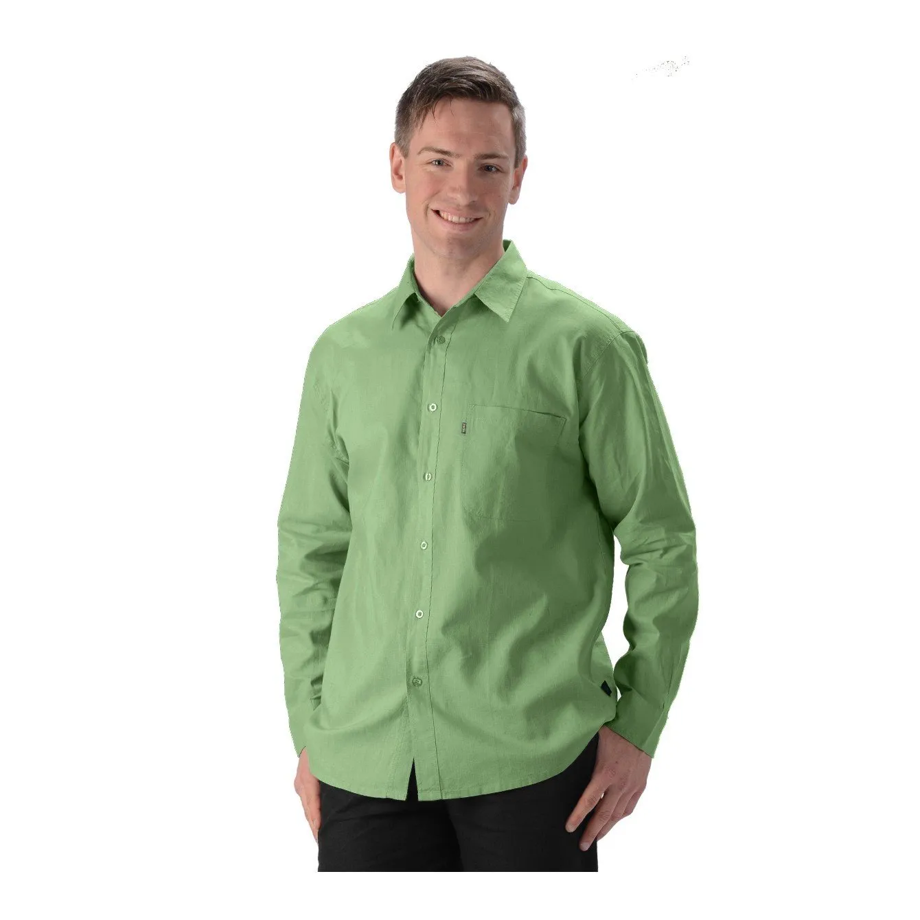 Hemp O/C Long Sleeve Dress Shirt