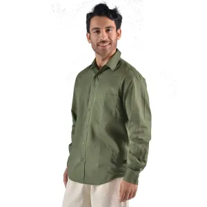 Hemp O/C Long Sleeve Dress Shirt
