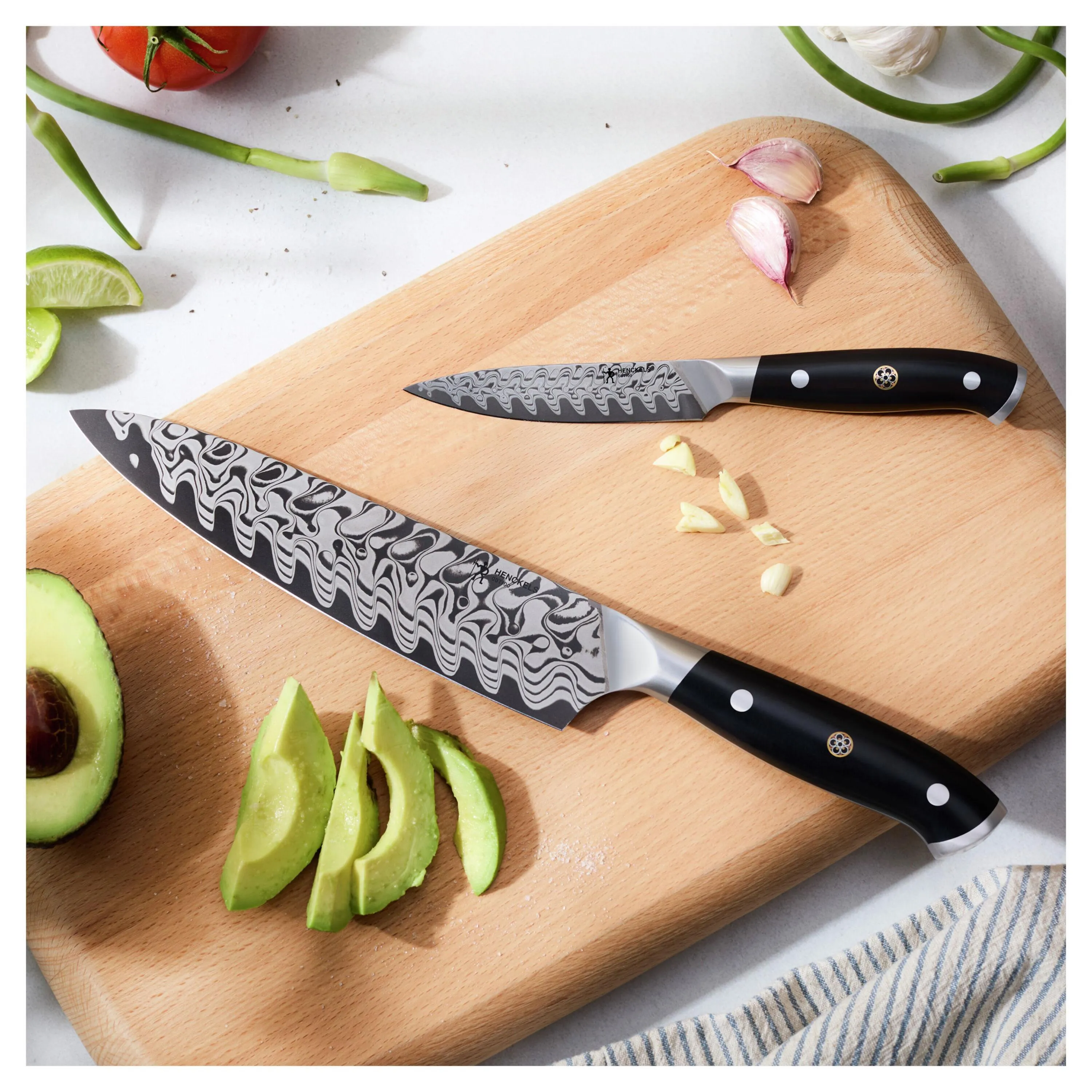 Henckels Compass Damascus 6-Piece Knife Set 1030972
