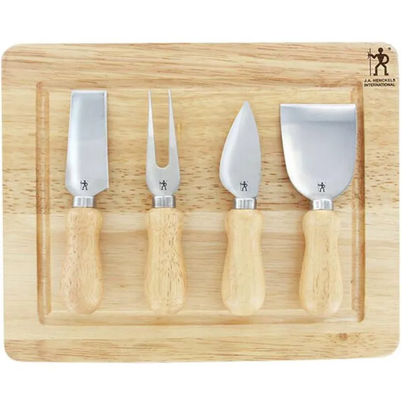 Henckels Definition 17-Piece Knife Block Set with Bonus Cheese Set 1022783